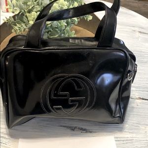 Small black Gucci tote